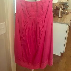 J crew dress strapless size XL